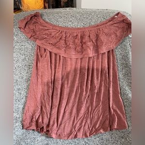 NWT Max Jeans Off shoulder top sz 3xl